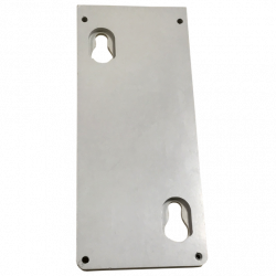 Wall mounting plate